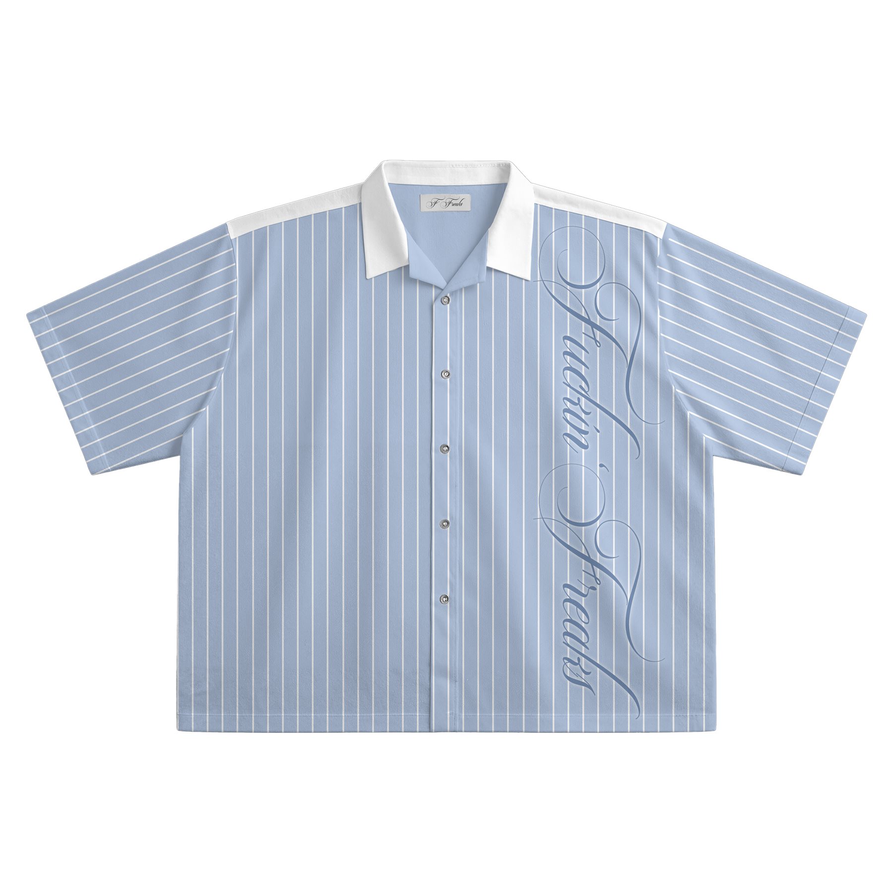 blue stripe shirt