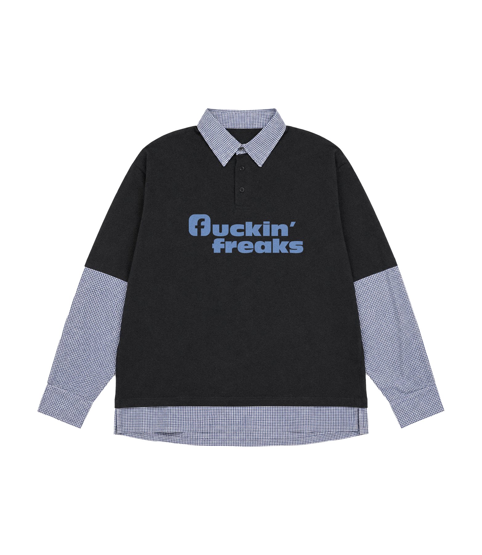 layered rugby shirt